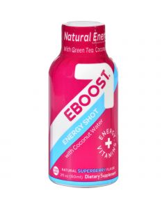 Eboost Shot Counter Display - Superberry - 2 oz - Case of 12