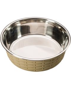Ethical Pets Soho Basket Weave Dish 55oz-Gray