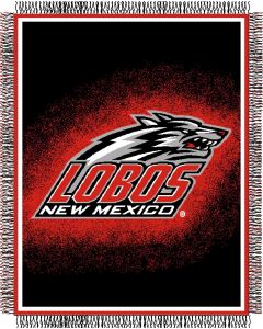 The Northwest Company New Mexico "Focus" 48"x60" Triple Woven Jacquard Throw (College) - New Mexico "Focus" 48"x60" Triple Woven Jacquard Throw (College)