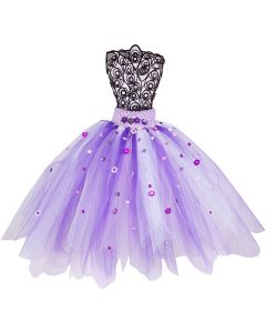 Jesse James Inner Princess Dress It Up Kit-Purple Pixie