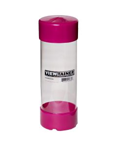 Viewtainer Slit Top Storage Container 2.75"X8"-Raspberry