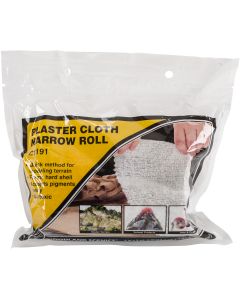 Woodland Scenics Plaster Cloth Roll 4"X180"-