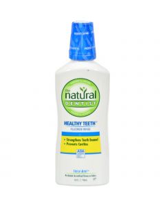 Natural Dentist Healthy Teeth and Gums Anticavity Fluoride Rinse - Fresh Mint - 16.9 oz
