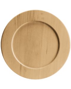 Walnut Hollow Basswood Round Plate-9.5"X9.5"