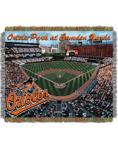 The Northwest Company Orioles Camden Yards  "Stadium" 48x60 Tapestry Throw