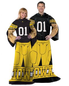 The Northwest Company Iowa College "Uniform" Adult Fleece Comfy Throw