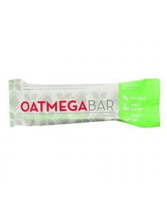 Oatmegabar Protein Bar - Dark Chocolate Mint Crisp - 1.8 oz Bars - Case of 12