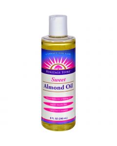 Heritage Products Sweet Almond Oil - 8 fl oz