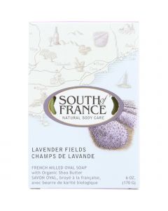 South Of France Bar Soap - Lavender Fields - 6 oz - 1 each