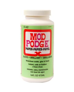 Plaid:Craft Mod Podge Paper Gloss Finish-16oz