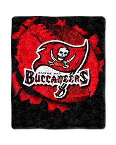 The Northwest Company Bucs 50"x60" Sherpa Throw - Burst Series (NFL) - Bucs 50"x60" Sherpa Throw - Burst Series (NFL)