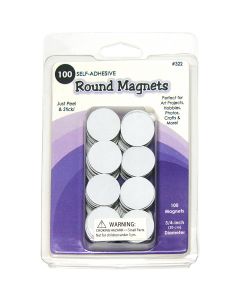 Quilled Creations Round Magnets 100/Pkg-.75"