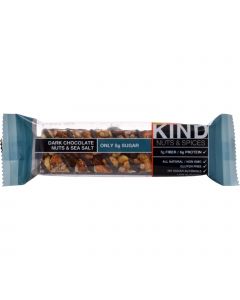 Kind Fruit and Nut Bars - Dark Chocolate Nuts and Sea Salt - 1.4 oz - Case of 12