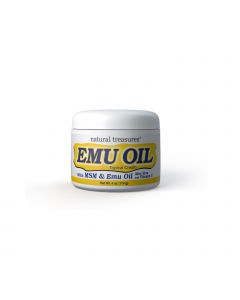 Natural Treasures Emu Oil Topical Cream - 4 oz