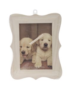 Multicraft Imports Designer Easel Photo Frame-7.25"X9.25", 5"X7" Opening