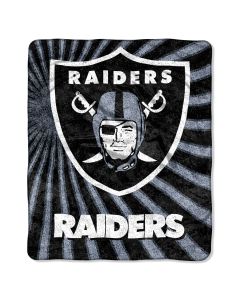 The Northwest Company Raiders  50x60 Sherpa Throw - Strobe Series