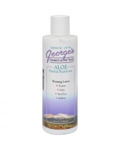 George's Aloe Vera Herbal Rubdown - 8 fl oz