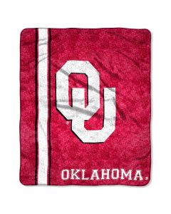 The Northwest Company Oklahoma College "Jersey" 50x60 Sherpa Throw