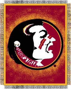 The Northwest Company Florida State "Focus" 48"x60" Triple Woven Jacquard Throw (College) - Florida State "Focus" 48"x60" Triple Woven Jacquard Throw (College)