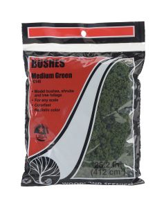 Woodland Scenics Bushes 18 To 25.2 Cubic Inches-Medium Green