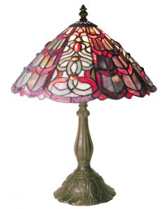 Warehouse of Tiffany Tiffany-style geometric Table Lamp