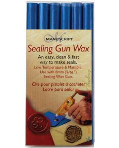 Manuscript Pen Sealing Gun Wax Sticks 6/Pkg-Turquoise