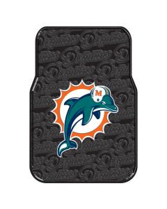 The Northwest Company Dolphins Car Floor Mat (Set of 2) (NFL) - Dolphins Car Floor Mat (Set of 2) (NFL)
