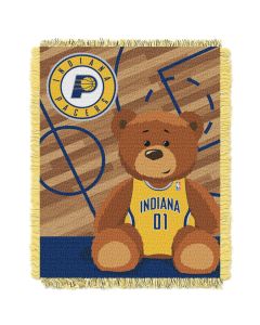 The Northwest Company Pacers  Baby 36x46 Triple Woven Jacquard Throw - Half Court Series
