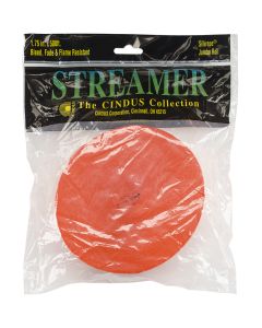 Cindus Crepe Streamers 1.75"X500'-Bright Orange