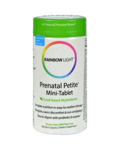 Rainbow Light Prenatal Petite Mini-Tabs - 180 Tablets