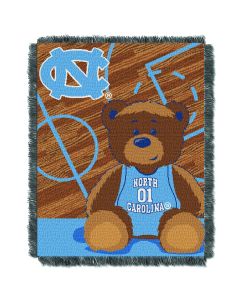 The Northwest Company UNC  College Baby 36x46 Triple Woven Jacquard Throw - Fullback Series