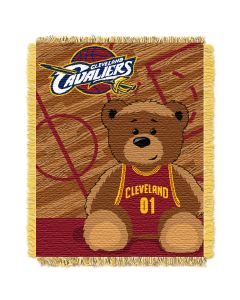 The Northwest Company Cavaliers  Baby 36x46 Triple Woven Jacquard Throw - Half Court Series