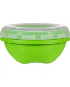 Preserve Food Storage Container - Round - Small - Apple Green - 19 oz - Case of 12