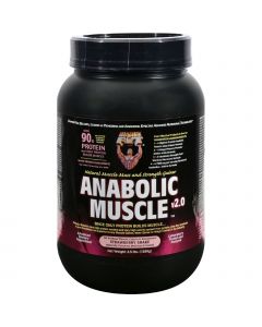 Healthy 'N Fit Nutritionals Muscle Strawberry Shake - 3.5 lbs