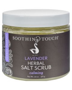Soothing Touch Salt Scrub - Lavender - 20 oz