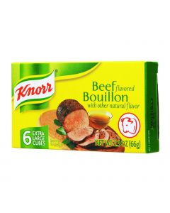 Knorr Bouillon Cubes - Beef - Extra Large - 2.3 oz - Case of 24