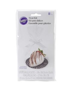 Wilton Treat Kit Makes 8-Black & White Dots