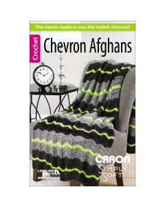 Leisure Arts-Chevron Afghans