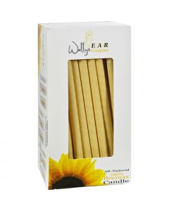 Wally's Natural Products 100% Beeswax Candles - Case of 75