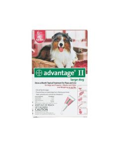 Advantage Flea Control for Dogs and Puppies 21-55 lbs 6 Month Supply