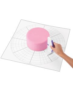 Wilton Cake Dividing Chart-20"X20"