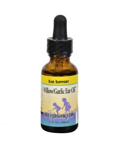 Herbs For Kids Willow and Garlic Ear Oil - 1 fl oz