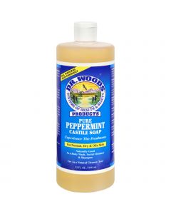 Dr. Woods Pure Castile Soap Peppermint - 32 fl oz
