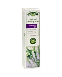 Nature's Gate Natural Toothpaste Gel Whitening - 5 oz - Case of 6