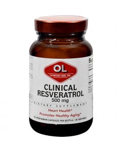 Olympian Labs Clinical Resveratrol - Extra Strength - 30 Vcaps