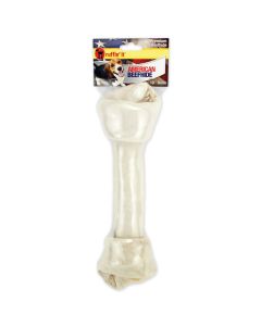 Westminster Pet Products American Beefhide 10-11" Flat Knot Bone 1/Pkg-