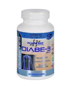 Intenergy Diabe-3 - with Alpha Lipoic Acid - 90 Vegetarian Capsules