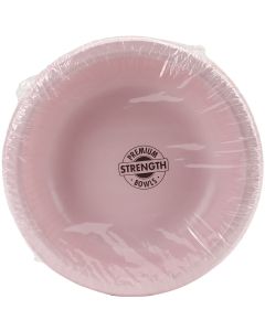 Creative Converting Paper Bowls 20oz 20/Pkg-Classic Pink