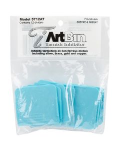 Artbin Teal Divider Pack 12/Pkg-Fits 6857AG/6865AG