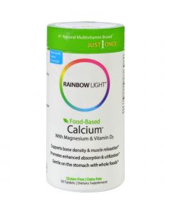 Rainbow Light Food-Based Calcium - 90 Tablets